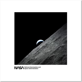 Nasa Photography - View From The Moon Posters and Art